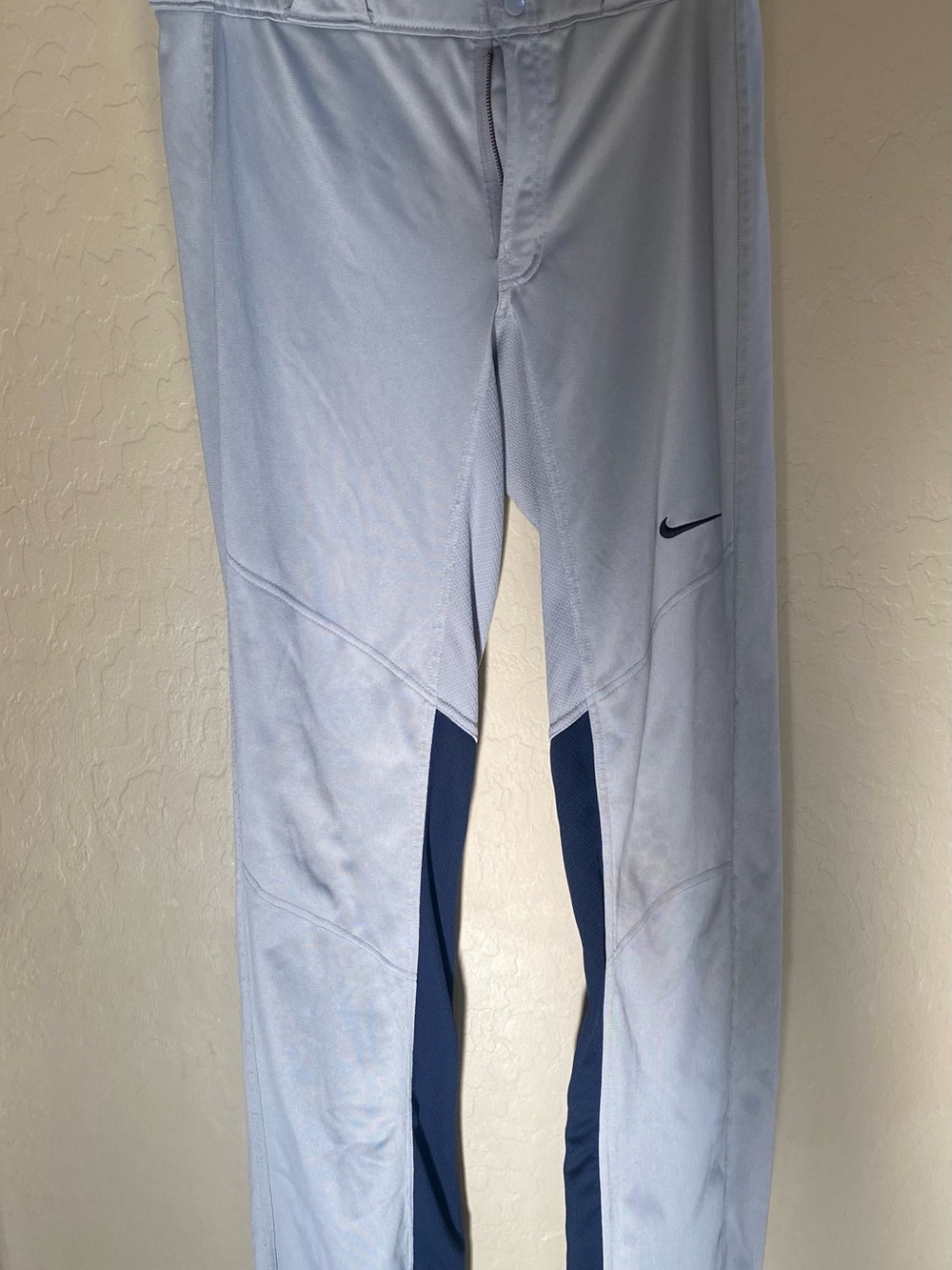 Nike Gray Men’s baseball pants size L navy detail